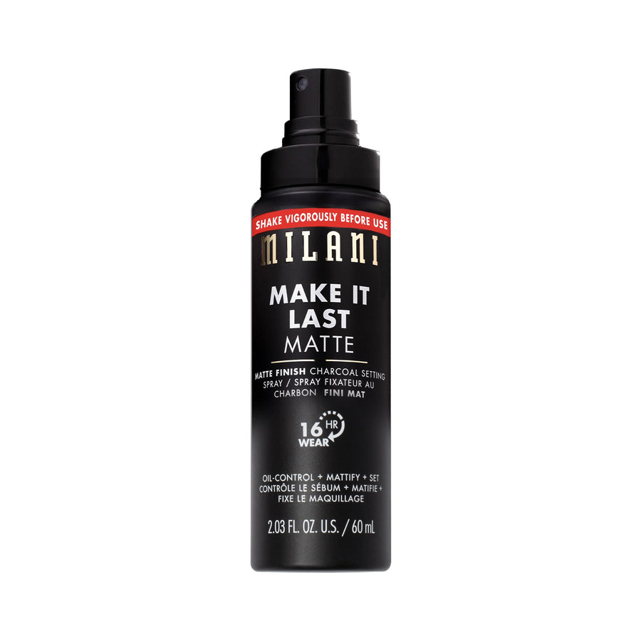 Milani Make It Last Setting Spray, Charcoal, 05 Matte Finish