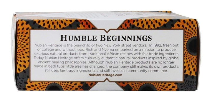 Nubian Heritage African Black Soap Bar, 5 Count
