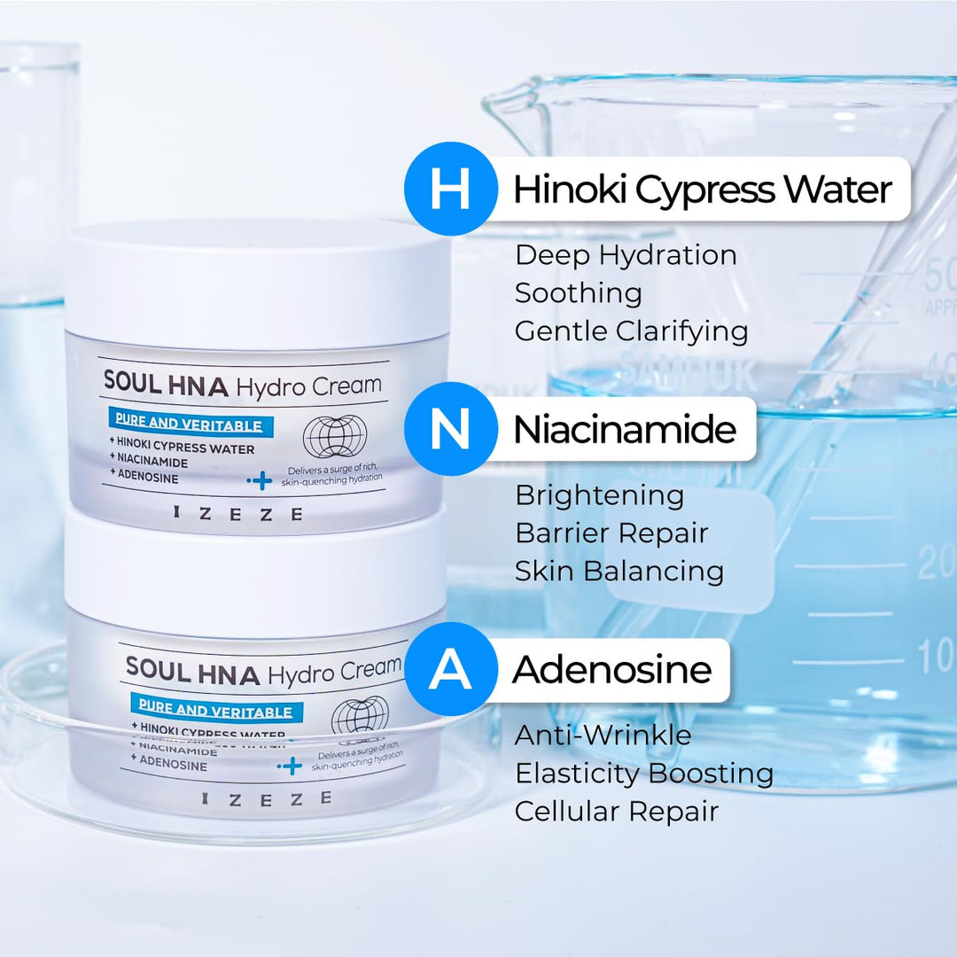 IZEZE Soul HNA Hydro Cream, 1.69 fl oz