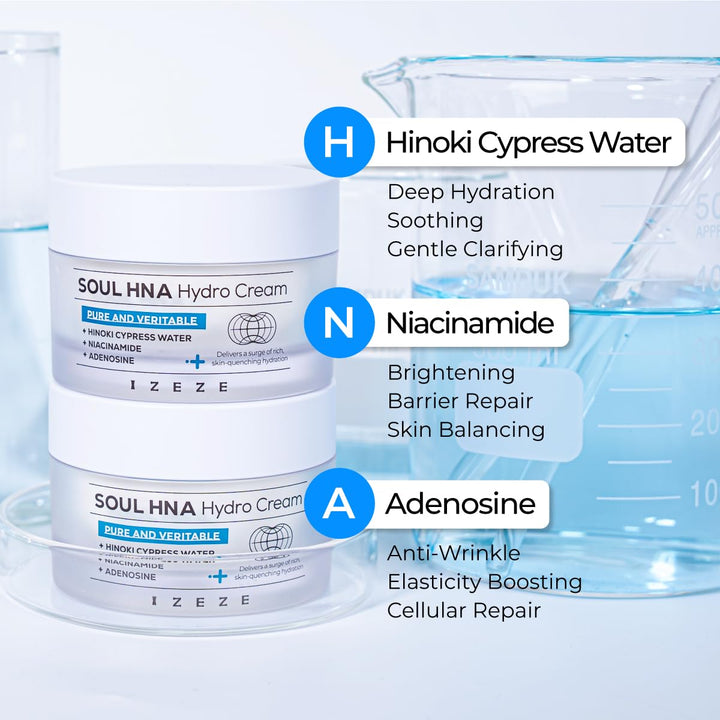 IZEZE Soul HNA Hydro Cream, 1.69 fl oz