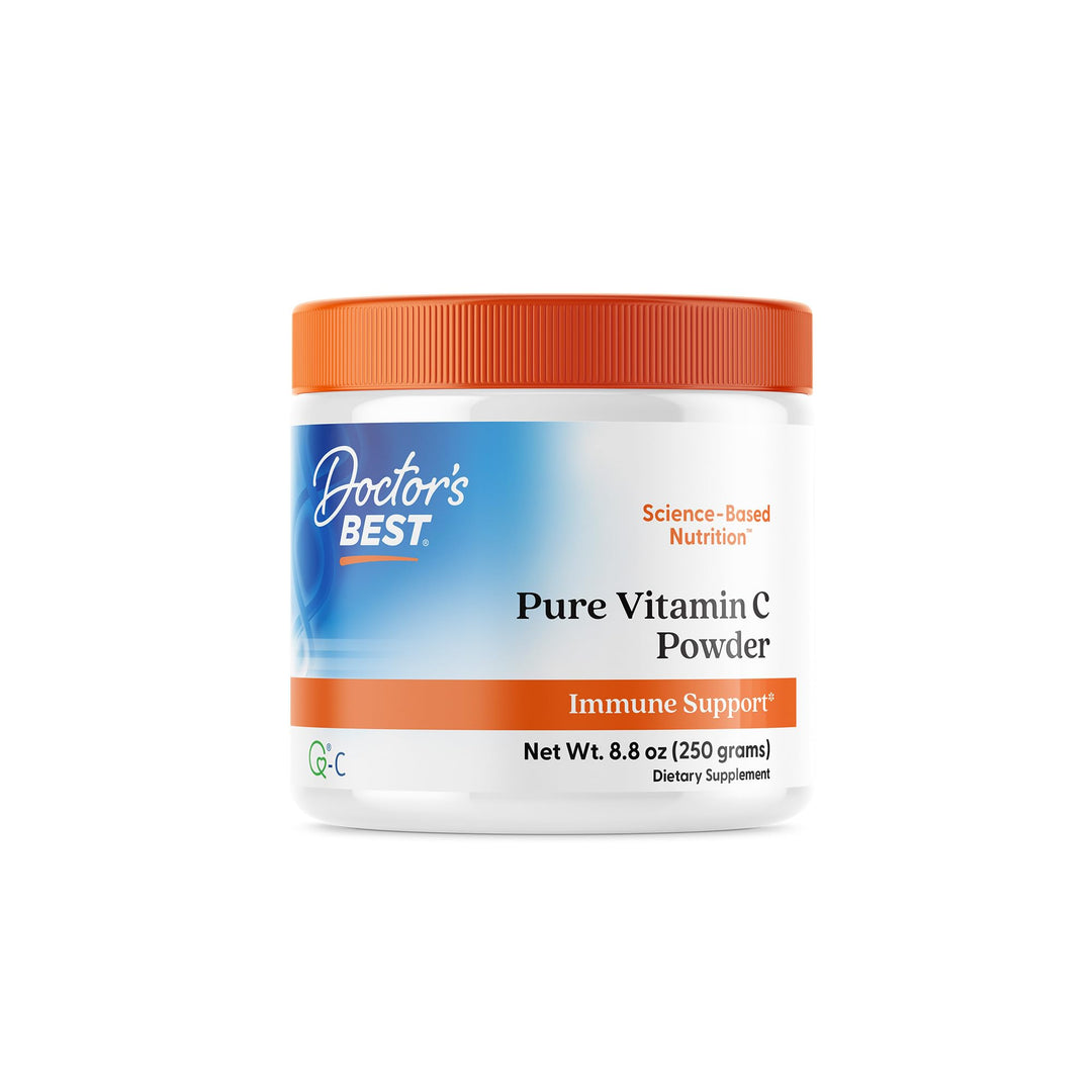 Doctor's BEST Pure Vitamin C Powder As Q-C Ascorbic Acid, 8.8 oz