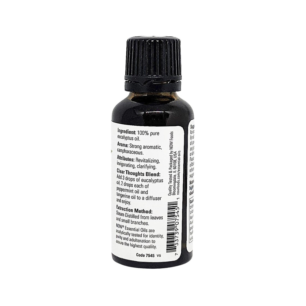 NOW Eucalyptus Essential Oil, 30 ml