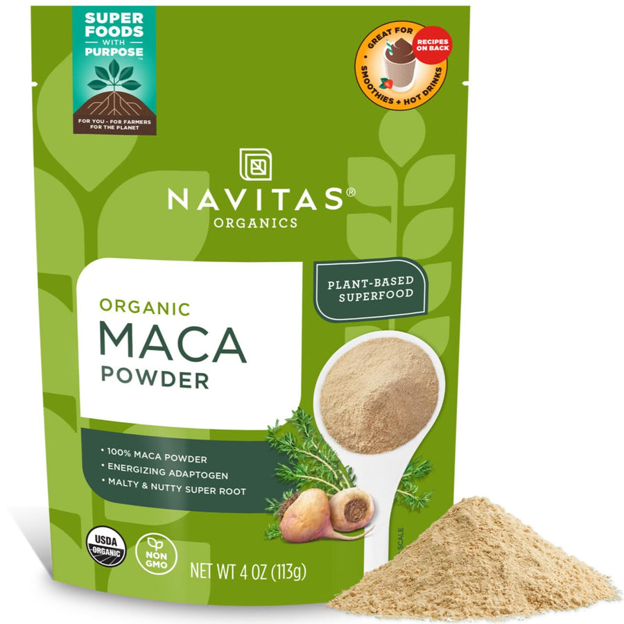 Navitas Organics Maca, Gelatinized, 4 oz