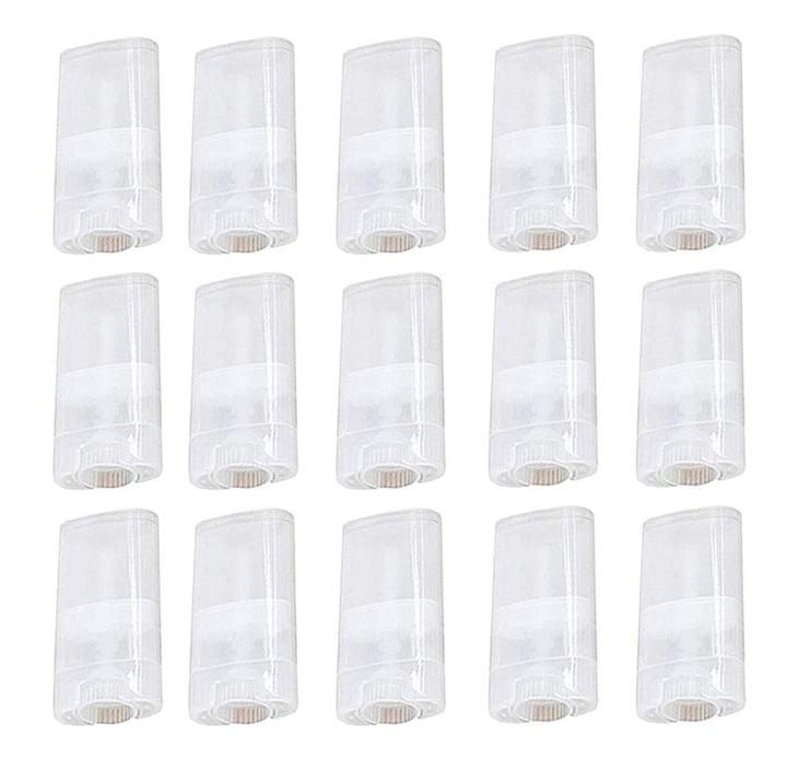 Healthcom Empty Deodorant Containers, Clear, 15 ml, 15 Count