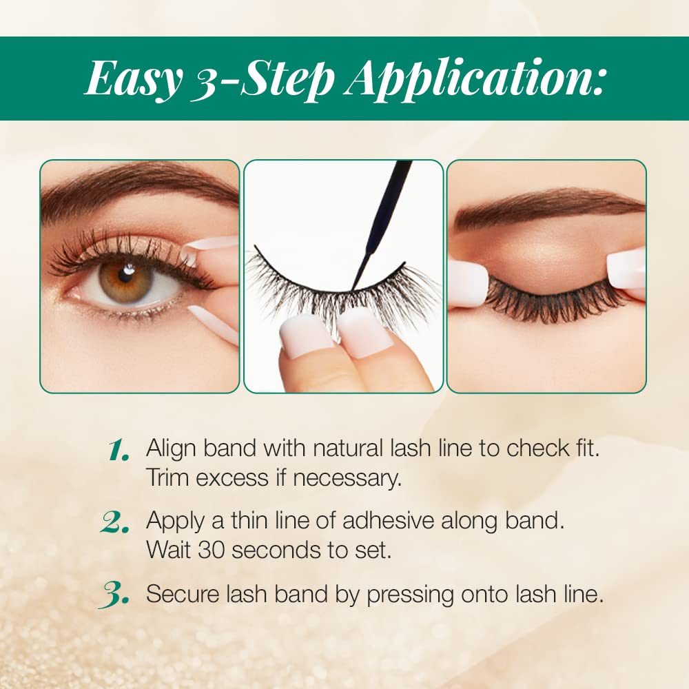 Ardell Eco Lashes 451 False Eyelashes, 2 Pairs
