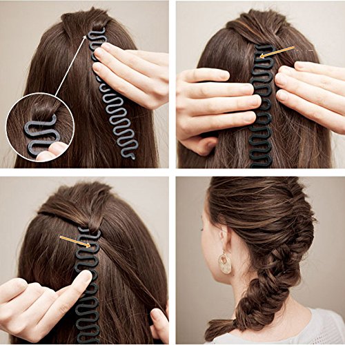 Semilyn Hair Braiding Tool Set, 3 Style, 6 Count