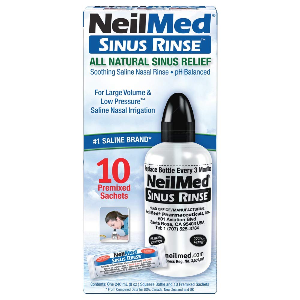 NeilMed Sinus Rinse Adult Bottle Kit, 8 oz