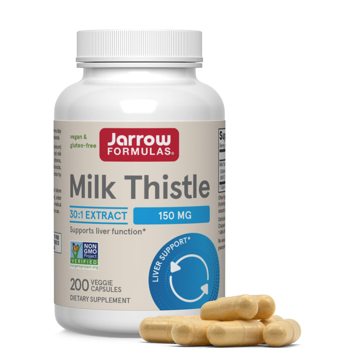 Jarrow Formulas Milk Thistle, 150 mg, 200 Count
