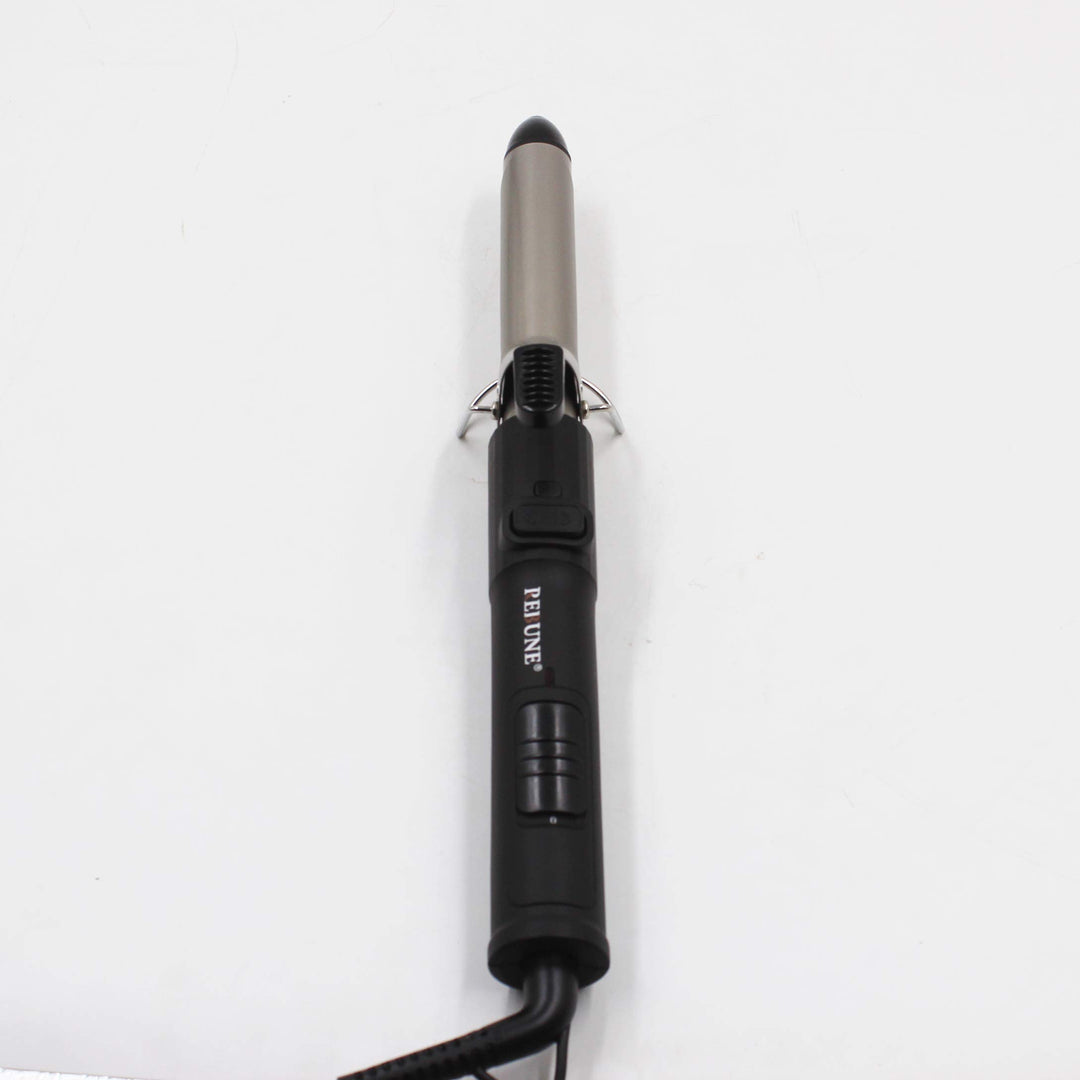 REBUNE RE-2034 Pro Corded Hair Curler, Black, Medium