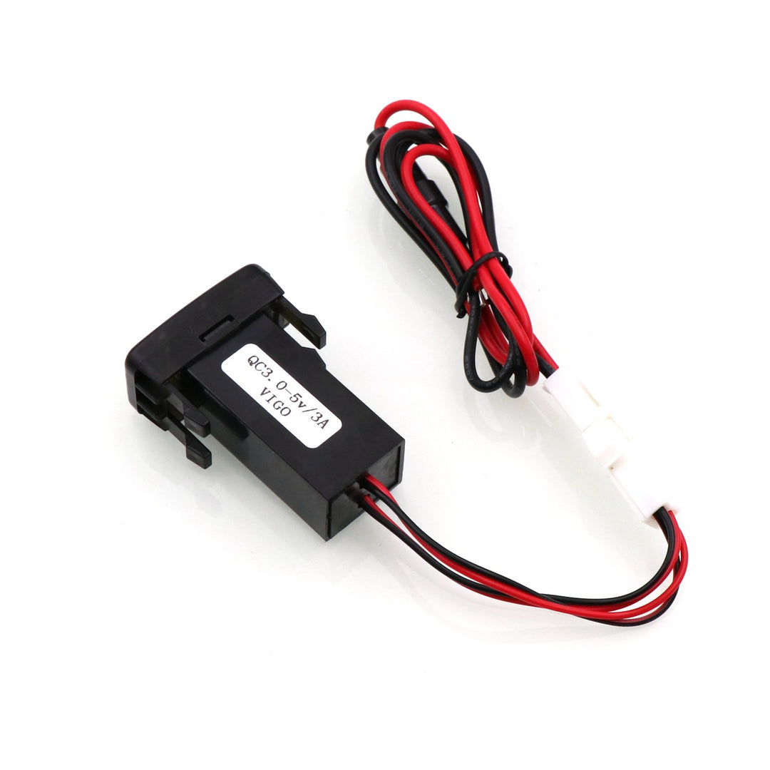 Timloon QC3.0 Dual USB Car Power Socket Adapter