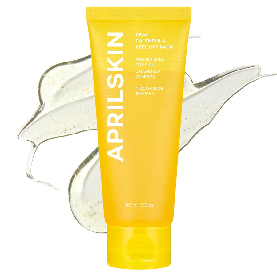 APRILSKIN Calendula Flower-Infused Facial Peel Off Mask, 3.52 fl oz
