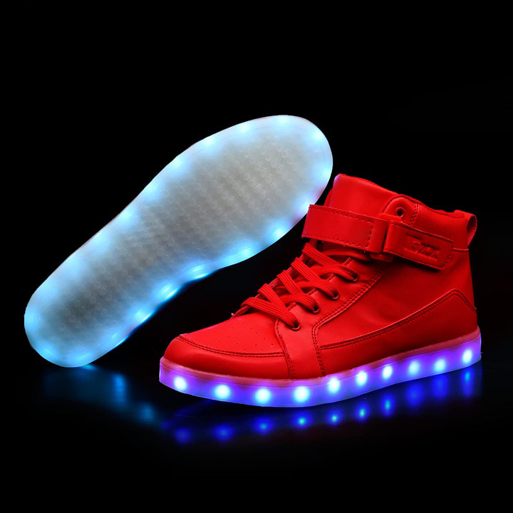 IGxx LED Light Up Shoes, High Top, Sparkly