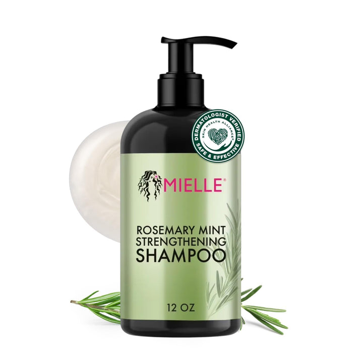 Mielle Organics Rosemary Mint Strengthening Shampoo, 12 oz