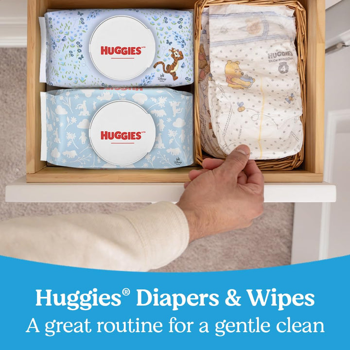 HUGGIES Natural Care Baby Wipes, Cucumber & Aloe, 560 Count