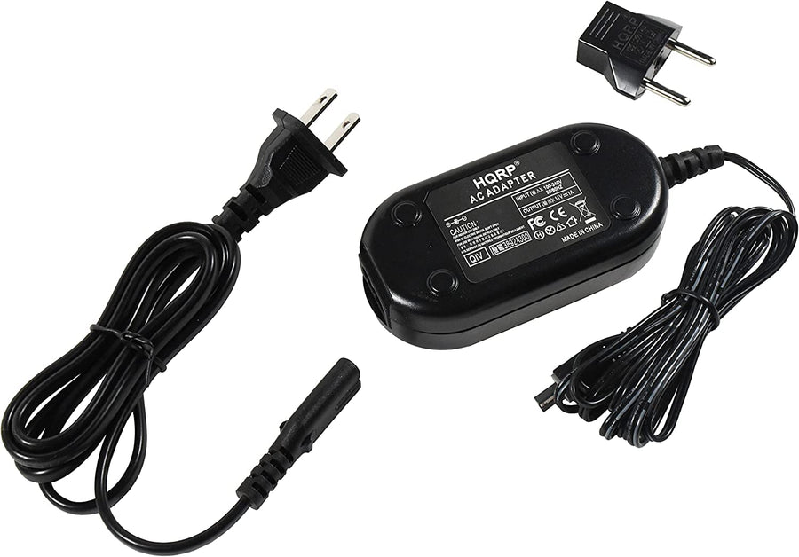 HQRP AC Adapter for JVC Everio GZ-MG130, G