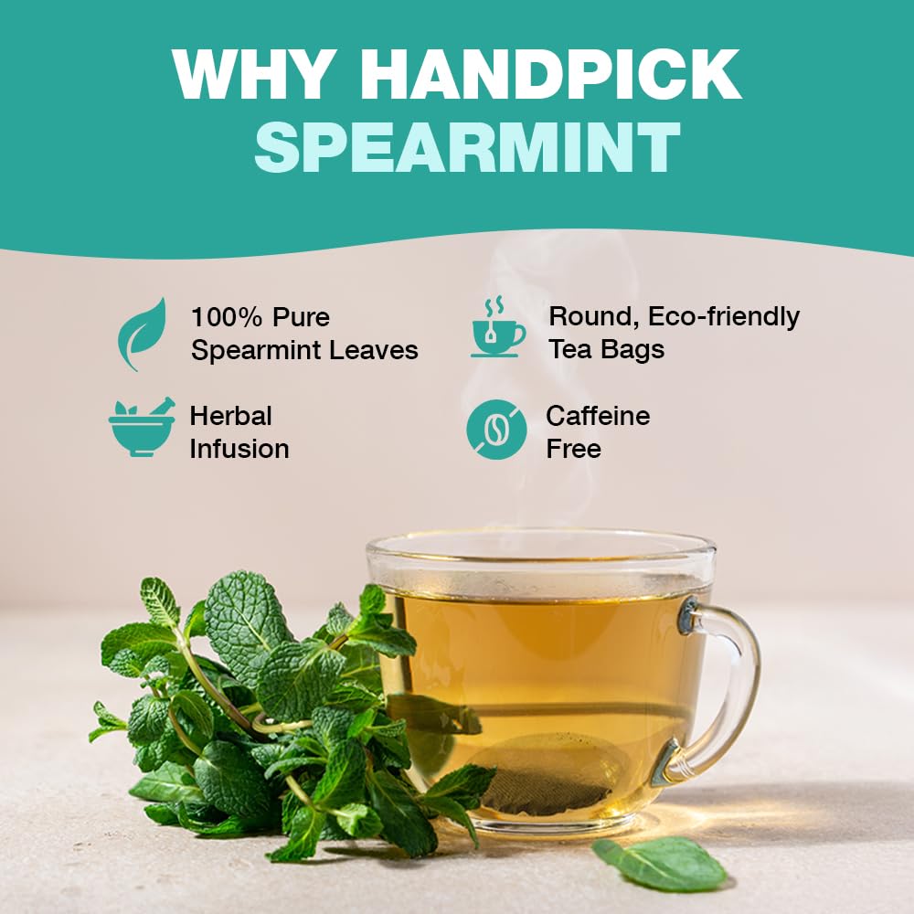 HANDPICK Spearmint Tea, 100 Count