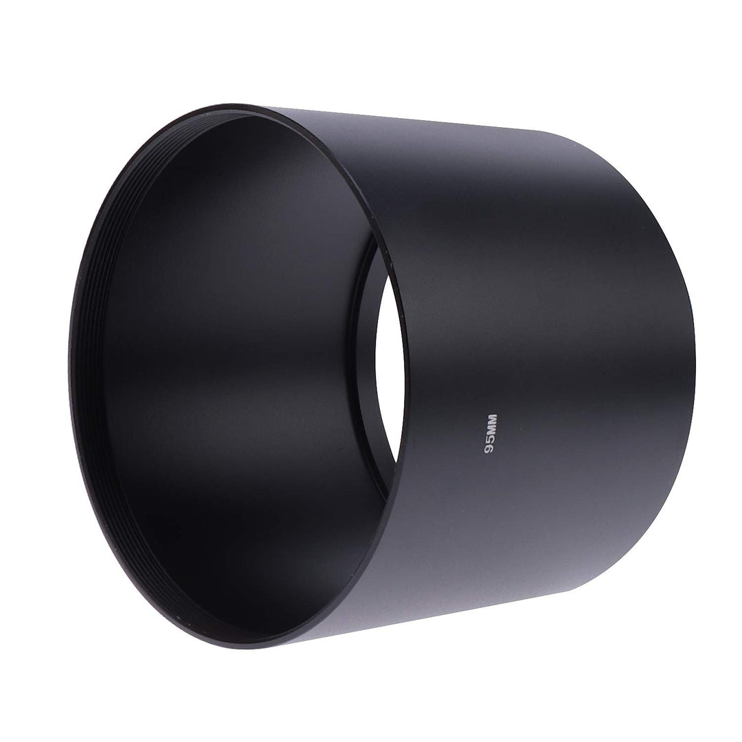 FocusFoto Telephoto Tele Lens Hood, 95mm