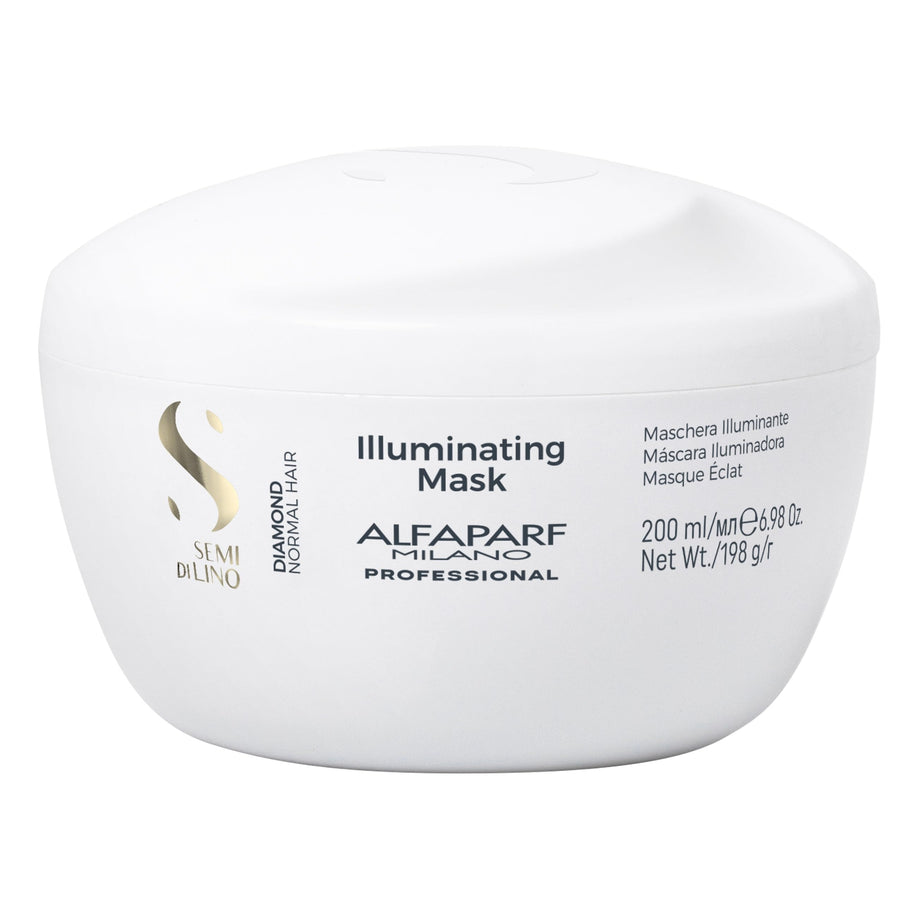 Alfaparf Semi Di Lino Diamond Illuminating Mask, 6.98 oz