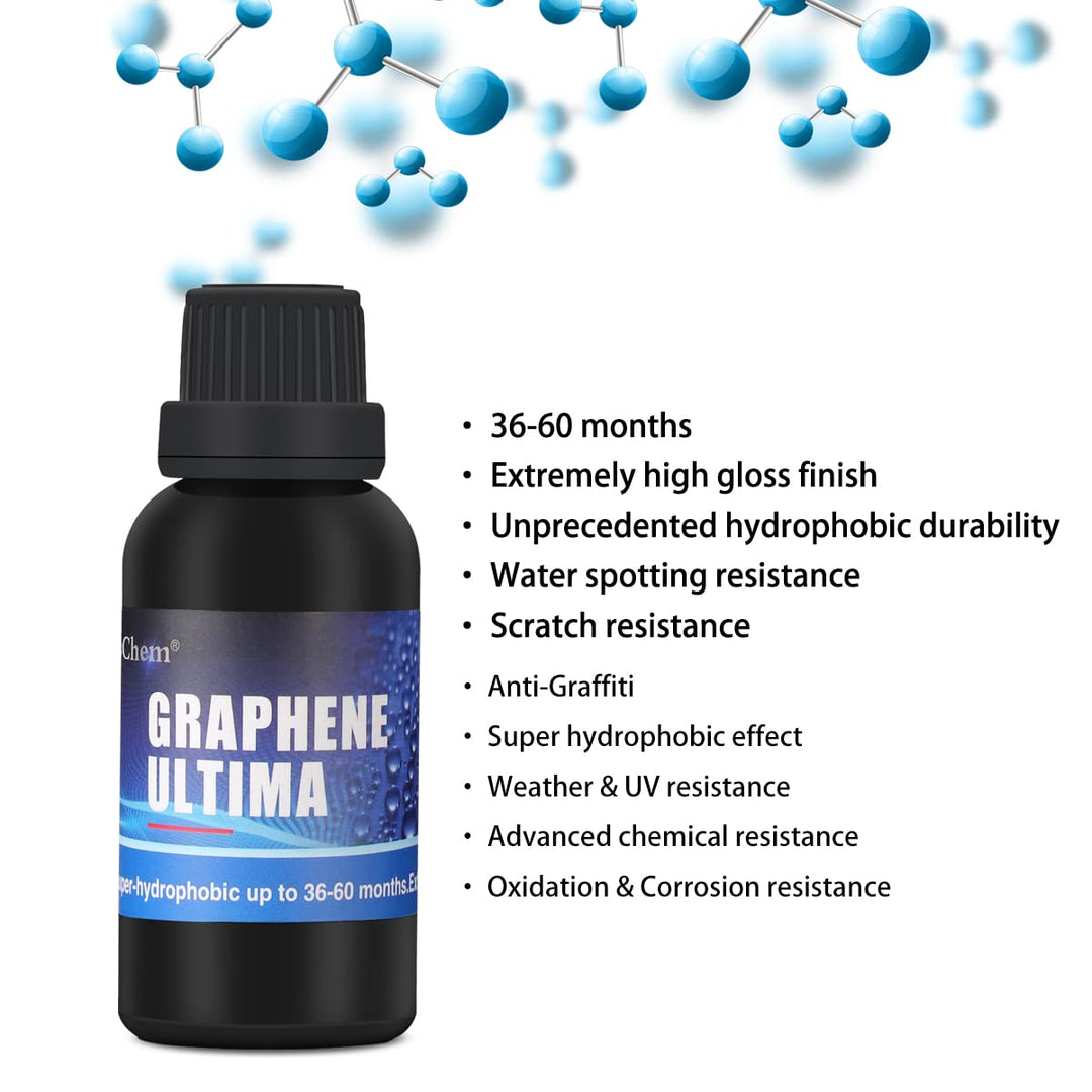 CarSusChem Ultima Graphene Ceramic Coating, 5+ Years