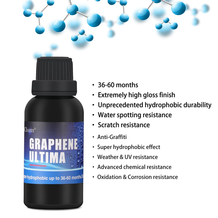 CarSusChem Ultima Graphene Ceramic Coating, 5+ Years