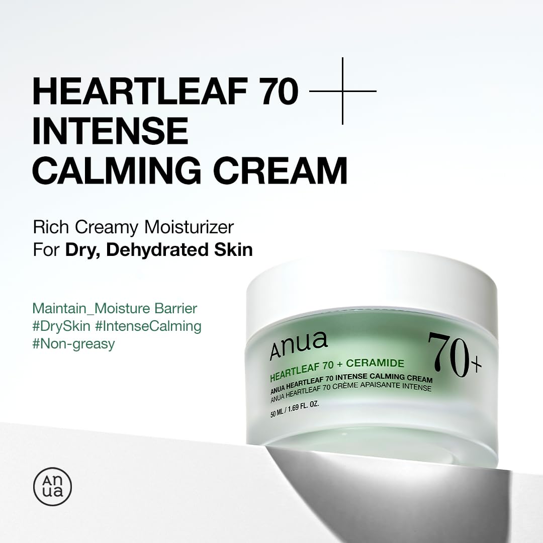 ANUA Heartleaf Intense Calming Cream, 50 ml