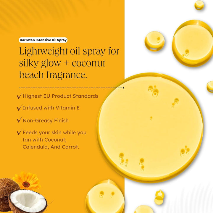 Carroten Tanning Oil, 125 ml