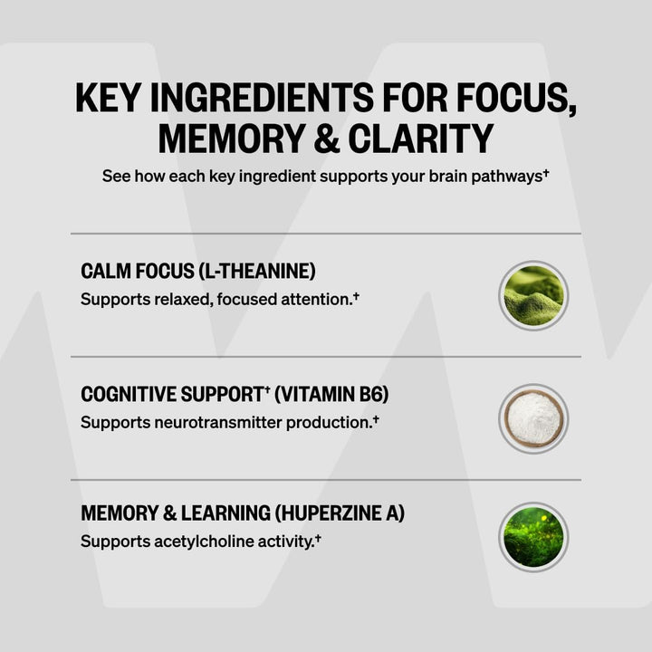 Onnit Alpha Nootropic Brain Booster Supplement, 30 Count