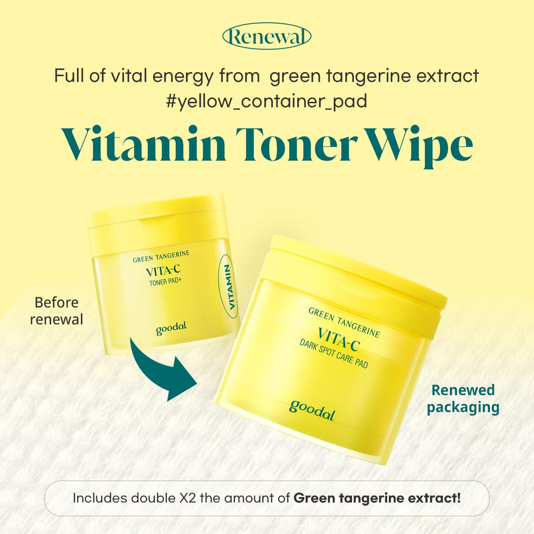 Goodal Green Tangerine Vita C Toner Pad Plus
