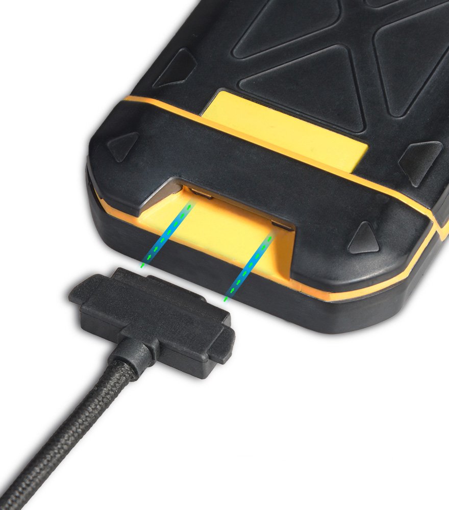 Nakedcellphone Charger Cable, Black