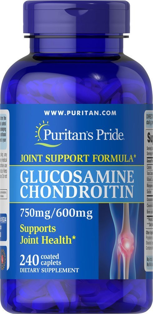 Puritan's Pride Glucosamine Chondroitin, 750 mg/600 mg, 240 Count
