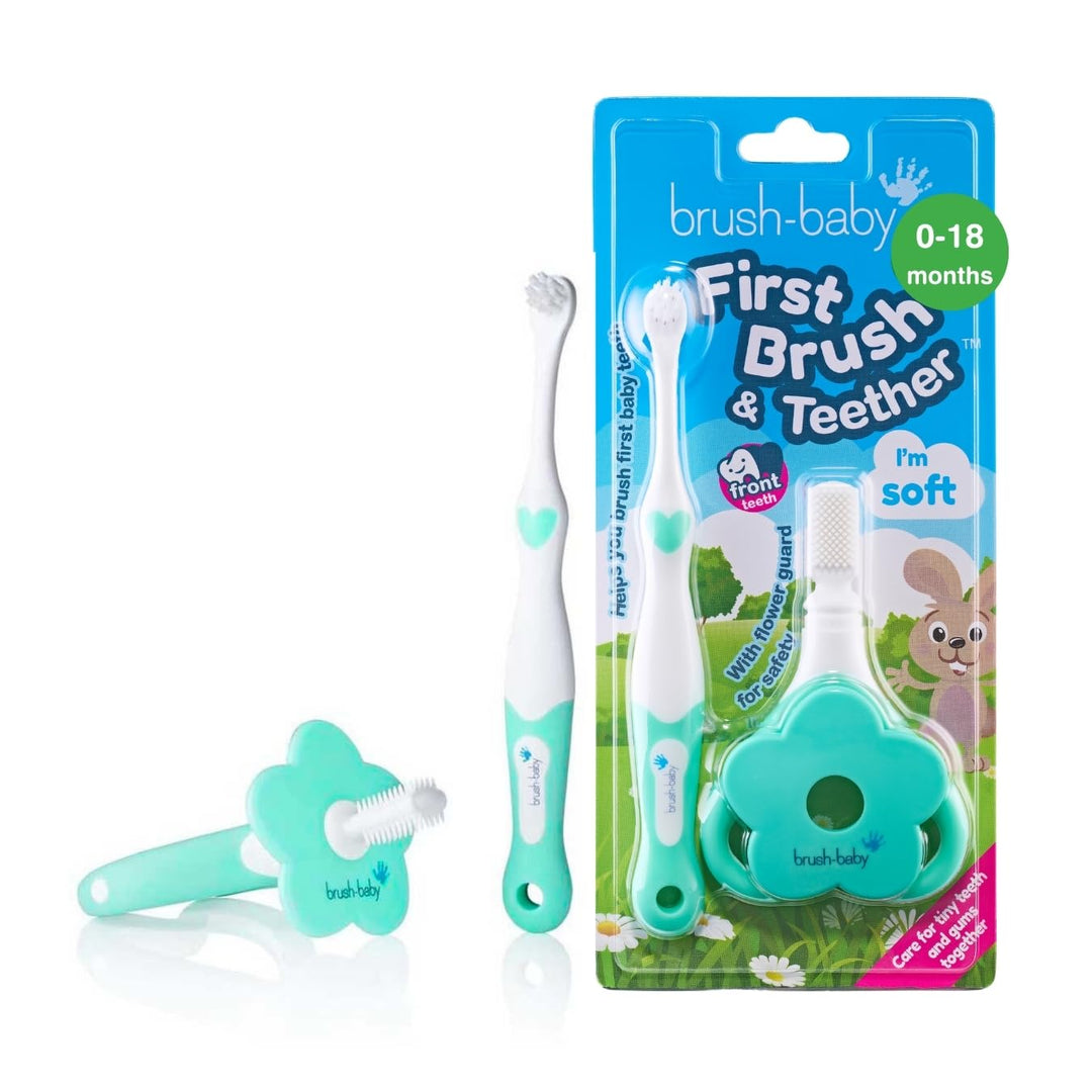 Brush Baby Firstbrush And Teether Set