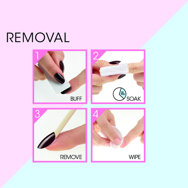 Elegant Touch Totally Bare Nails, Stiletto