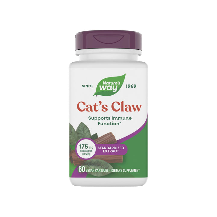 Nature's Way Cat's Claw Standardized Extract, 60 Count