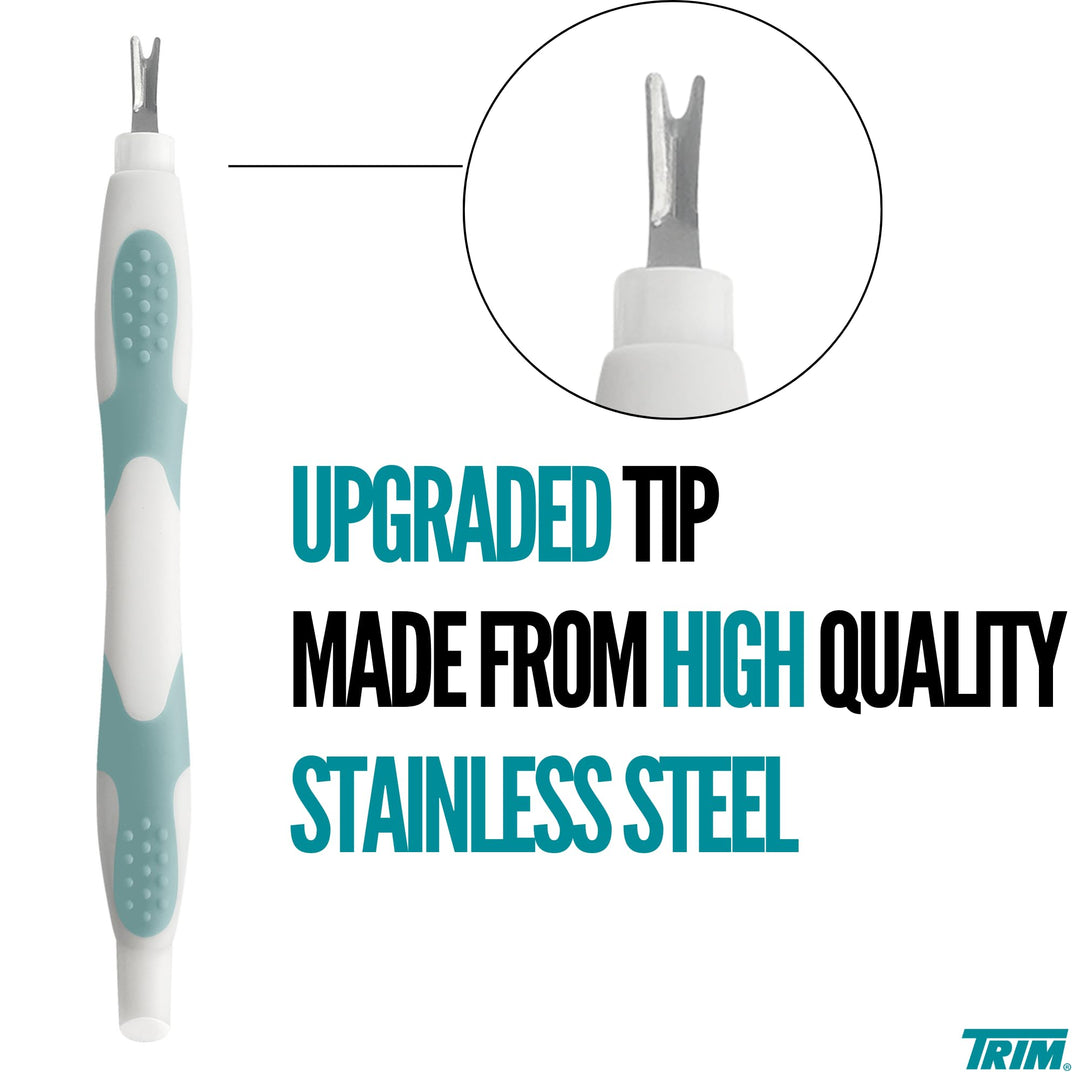 Trim Easy Hold Cuticle Pusher & Remover, Stainless Steel