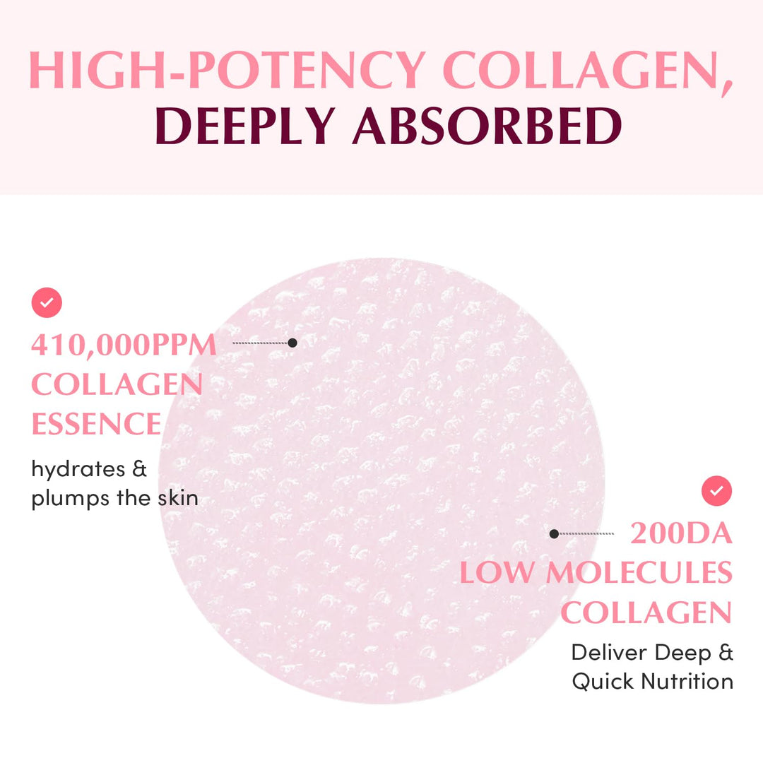 EQQUALBERRY Collagen Pore-Tight Up Gel Toner Pads, 60 Count