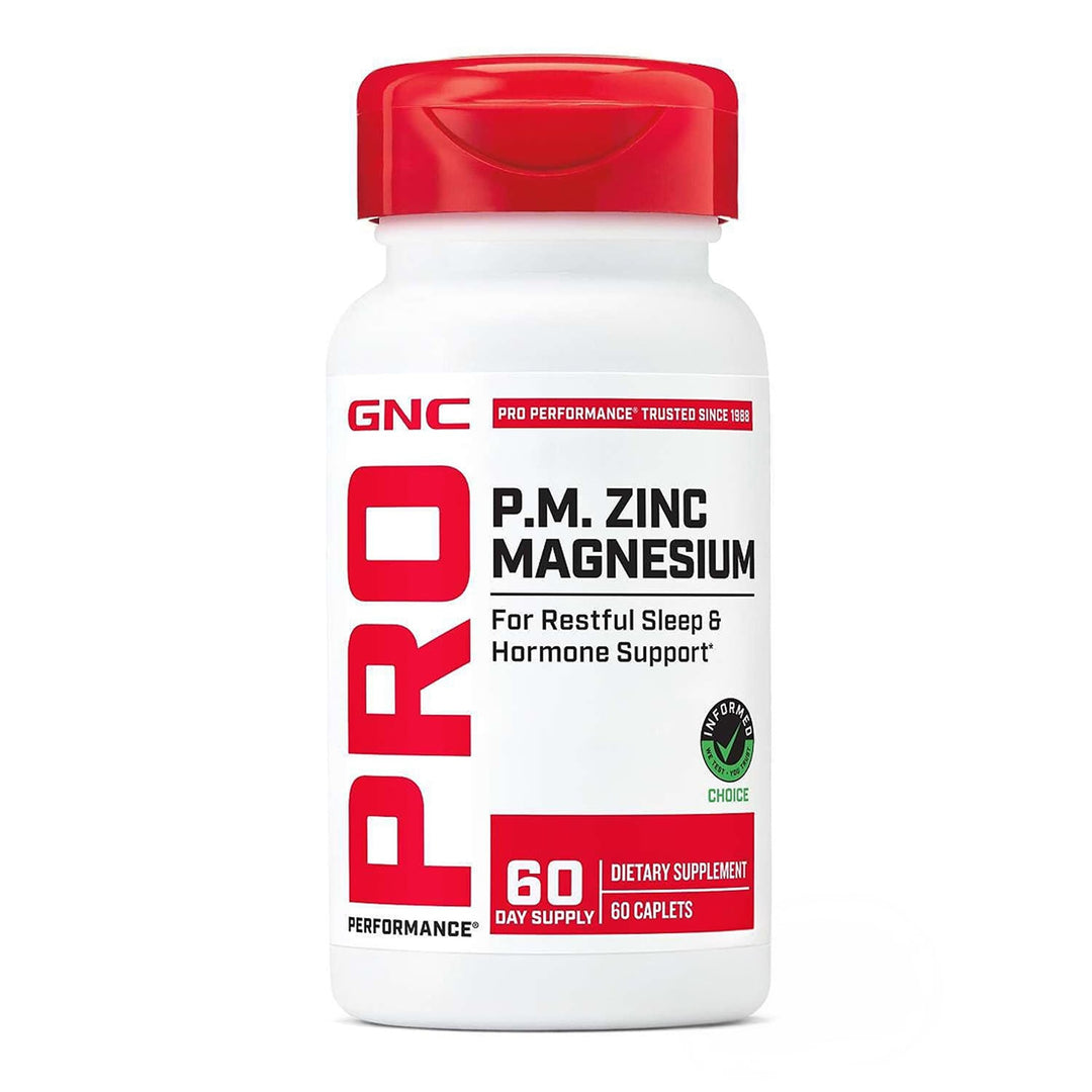 GNC Pro Performance Zinc Magnesium, 60 Count