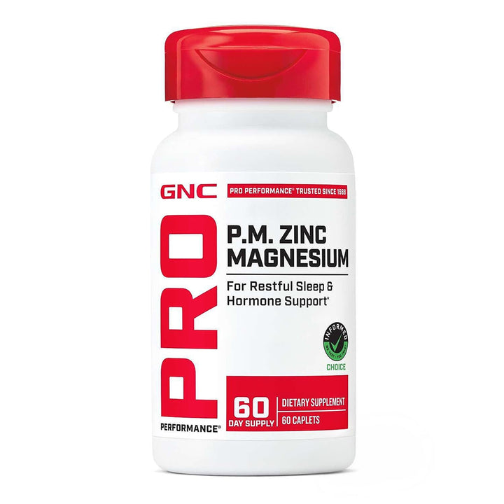 GNC Pro Performance Zinc Magnesium, 60 Count