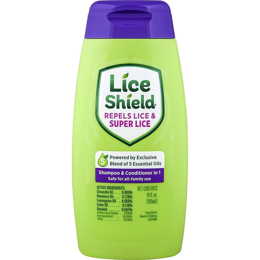 Lice Shield Shampoo and Conditioner, Rosemary, 300 ml