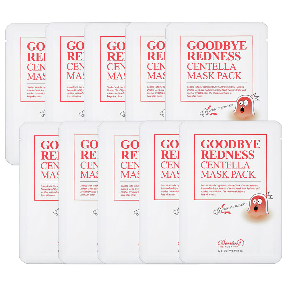 Goodbye Redness Centella Mask Pack [1Box] 23g x 10ea