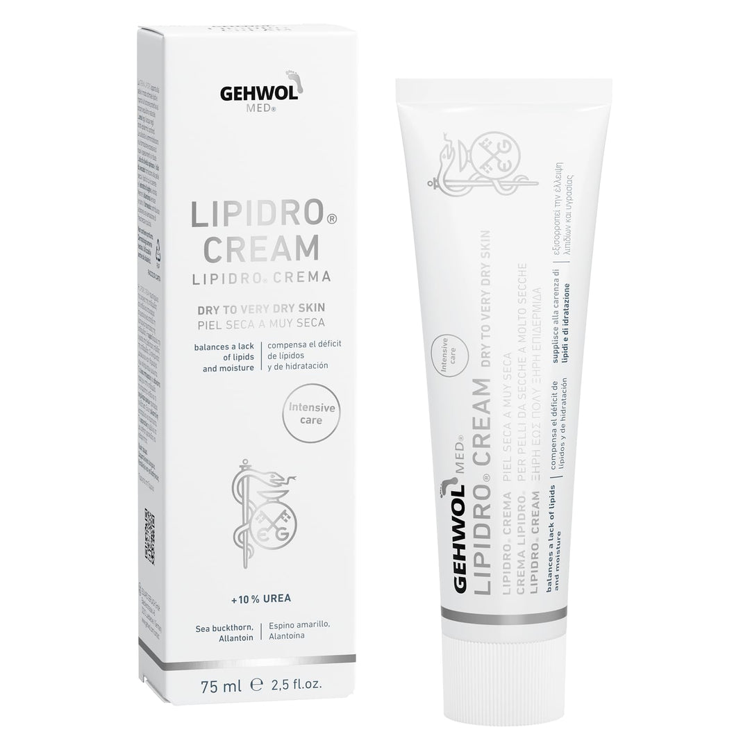 Gehwol Med Lipidro Cream, 75 ml, 2.6 fl oz