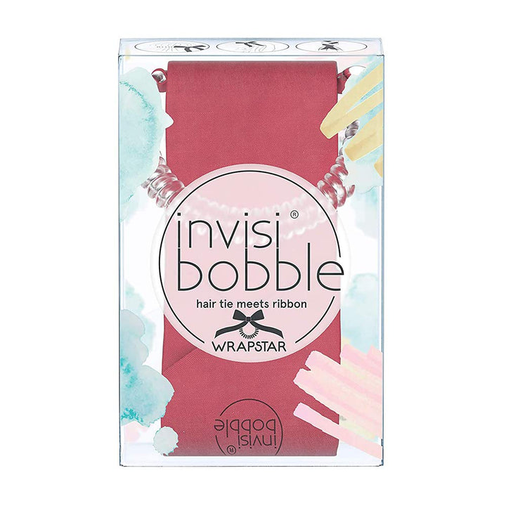 Invisibobble Wrapstar 2-in-1 Hair Tie, Machu Peachu