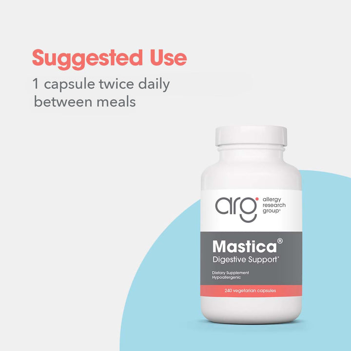 Allergy Research Group Mastica Chios Gum Mastic, 240 Count