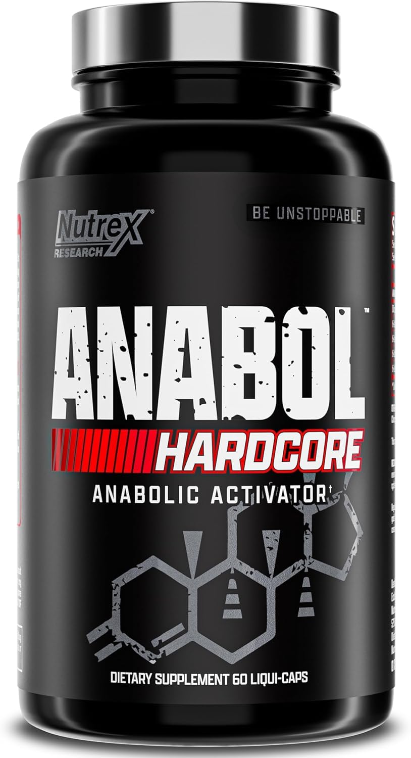 Nutrex Research Anabol Hardcore Anabolic Activator, 60 Count