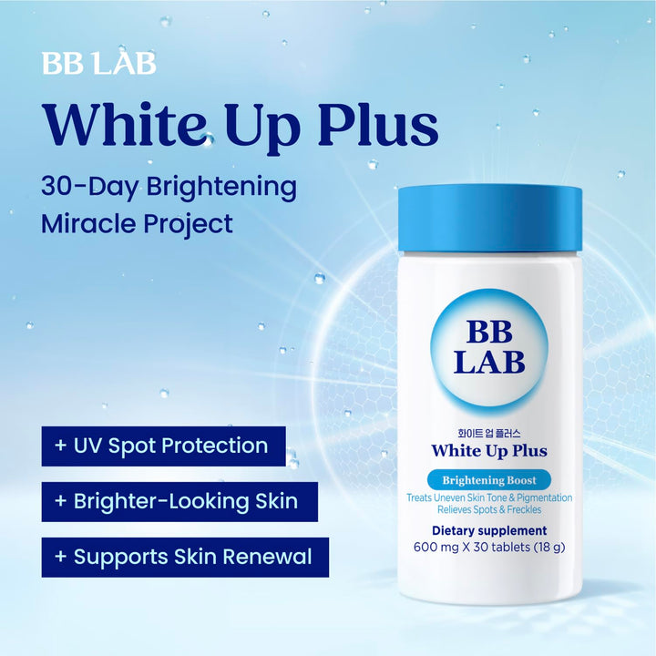 BB LAB White Up Plus Skin Brightening Supplement, 30 Count