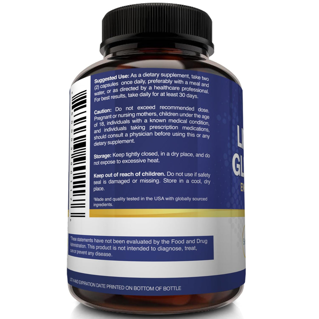 NutriFlair Liposomal Glutathione Supplement, 700 mg