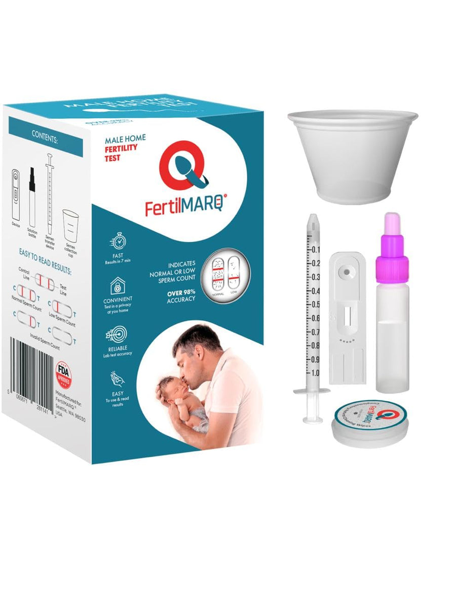 FERTILMARQ Male Fertility Test Kit, Home Sperm Test