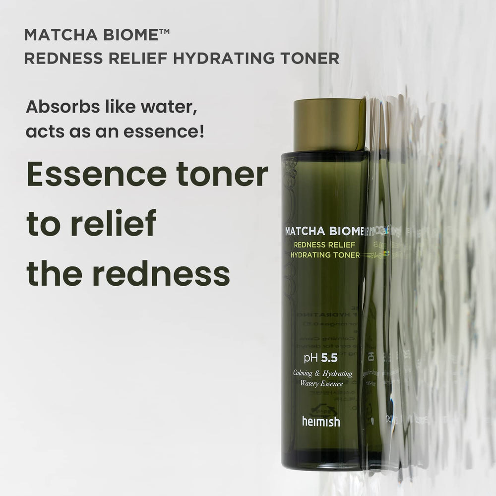 HEIMISH Matcha Biome Redness Relief Hydrating Toner, 5.1 fl oz