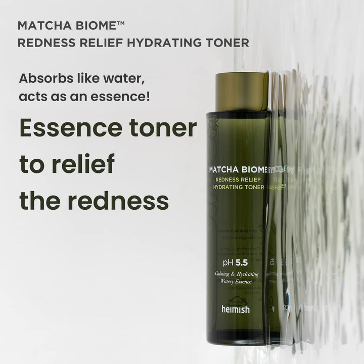 HEIMISH Matcha Biome Redness Relief Hydrating Toner, 5.1 fl oz