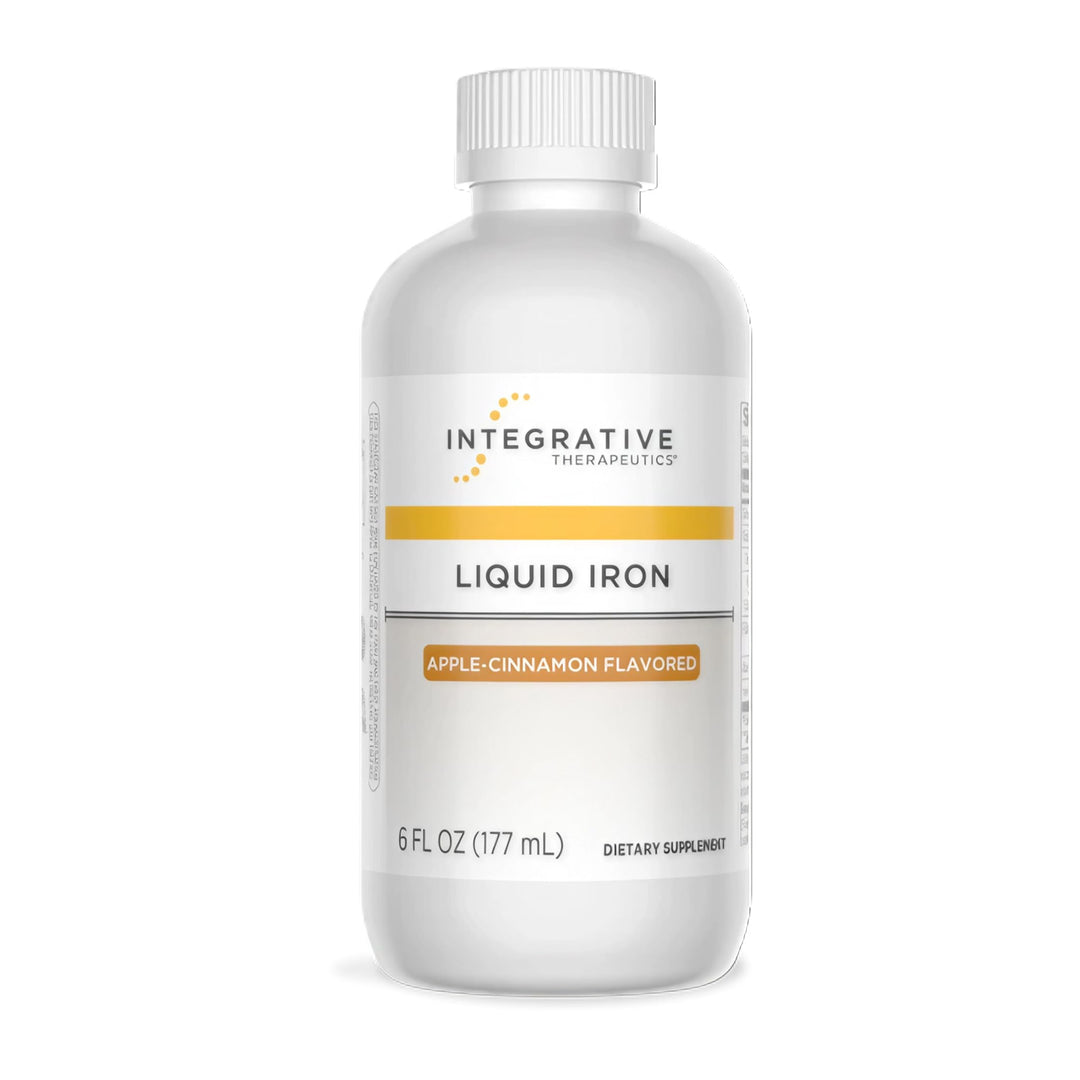Integrative Therapeutics Liquid Iron, Apple Cinnamon, 6 fl oz