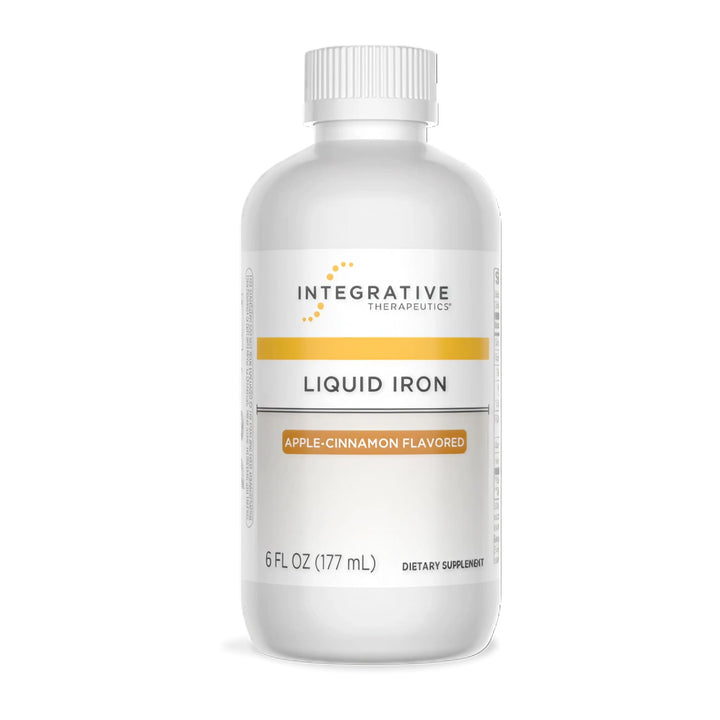 Integrative Therapeutics Liquid Iron, Apple Cinnamon, 6 fl oz